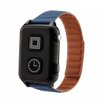 Fall detection watch with magnetic strap